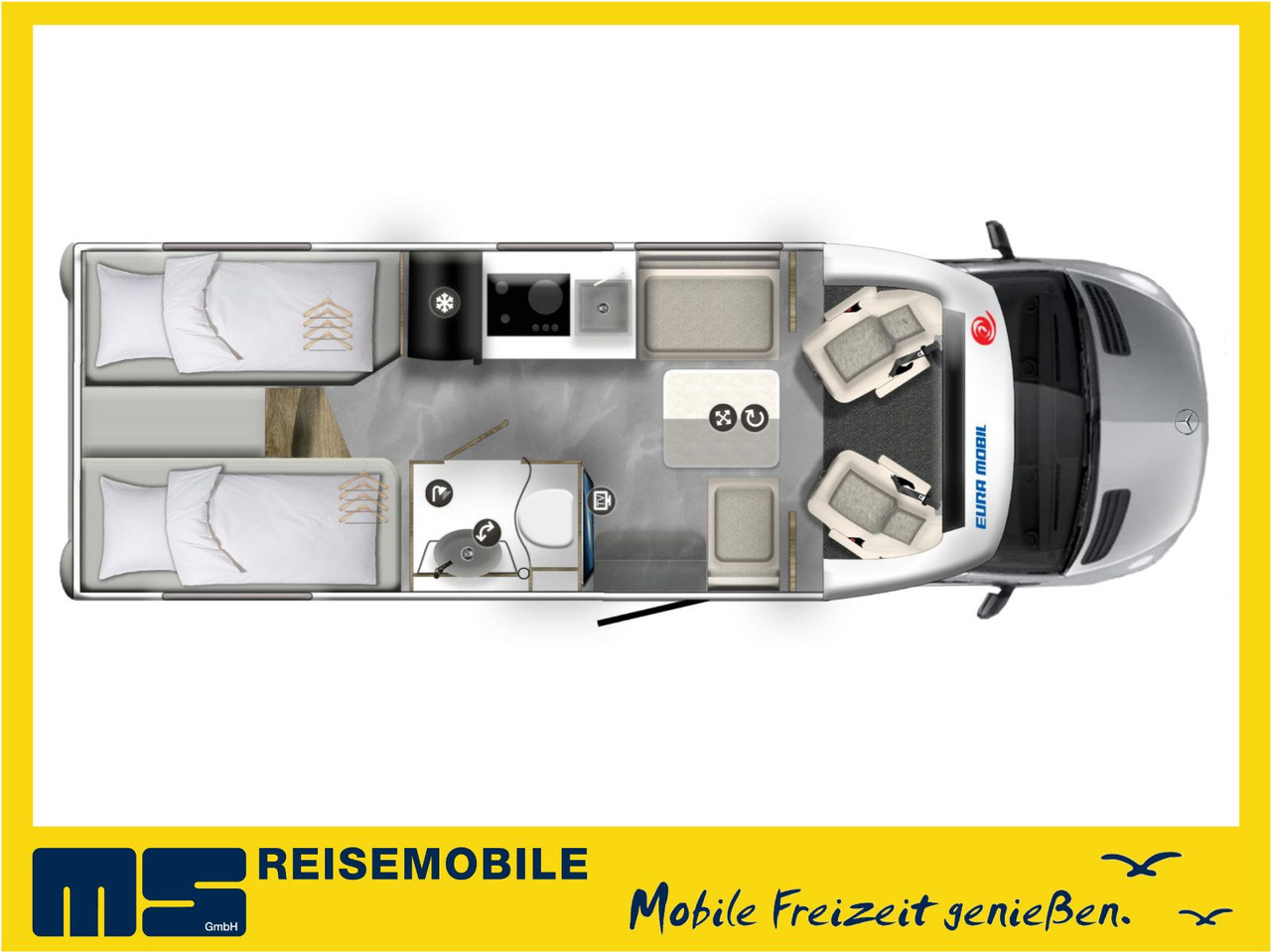 Eura Mobil XTURA 686 EF / MODELL 2026 /4x4 /TOP-AUSSTATTUNG - Camping-car profilé: photos 2 Eura Mobil XTURA 686 EF / MODELL 2026 /4x4 /TOP-AUSSTATTUNG - Camping-car profilé: photos 2