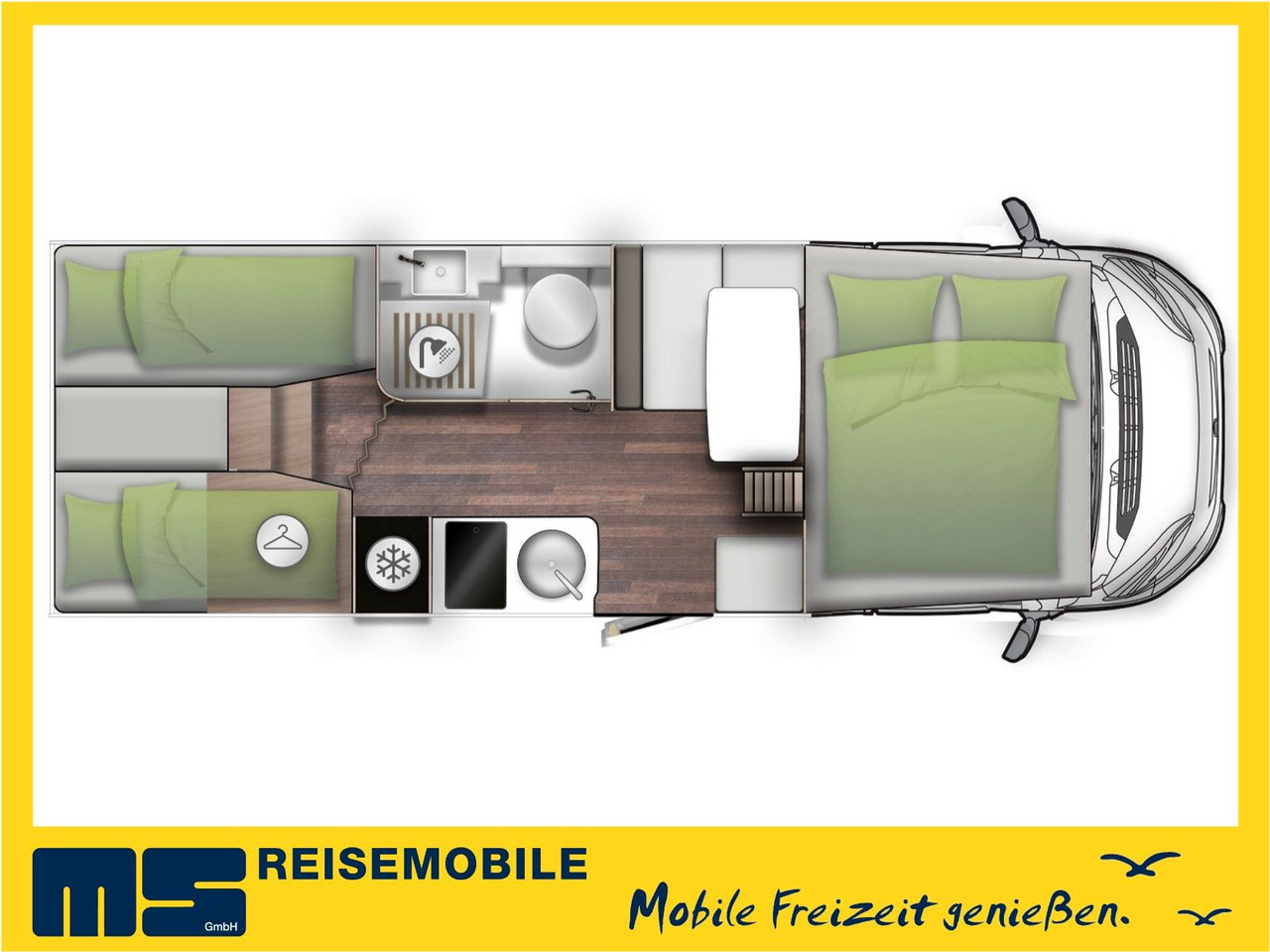 Forster A 699 EB / - 2026 - / 165 PS - 8G / EINZELBETTEN - Camping-car capucine: photos 2 Forster A 699 EB / - 2026 - / 165 PS - 8G / EINZELBETTEN - Camping-car capucine: photos 2