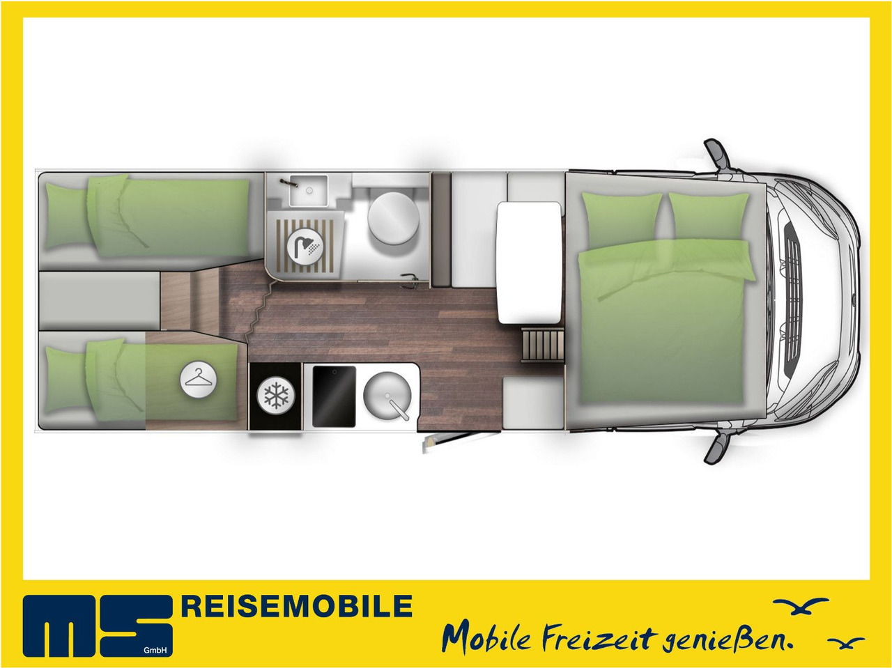 Forster A 699 EB / Modell 2026 / 165PS / EINZELBETTEN - Camping-car capucine: photos 1 Forster A 699 EB / Modell 2026 / 165PS / EINZELBETTEN - Camping-car capucine: photos 1