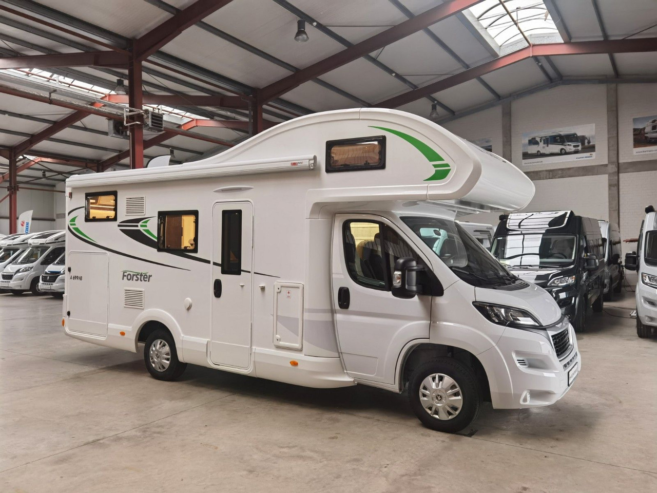 Camping-car capucine Forster A 699 HB /140PS / ZUBEHÖR - PAKET / 6x SITZP.: photos 10