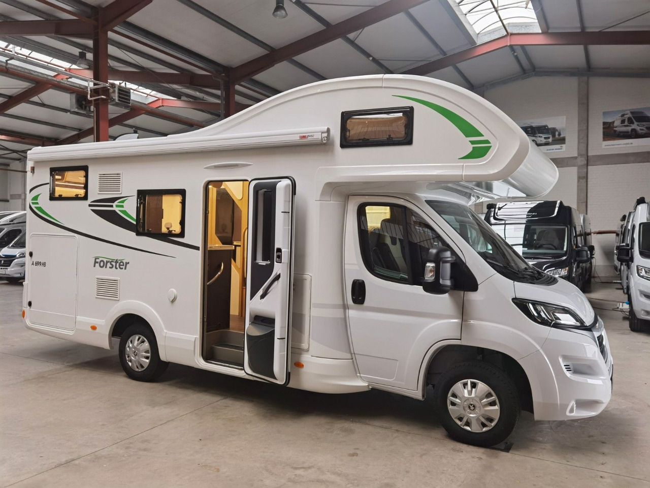 Camping-car capucine Forster A 699 HB /140PS / ZUBEHÖR - PAKET / 6x SITZP.: photos 7