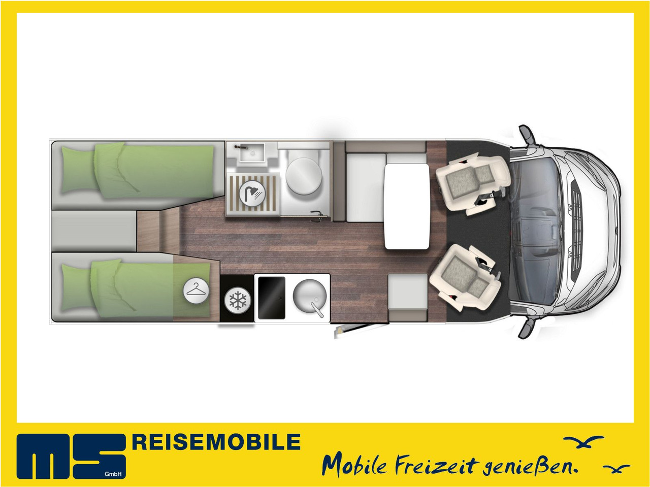 Forster T 699 EB / -MODELL 2026-/ EINZELBETTEN & HUBBETT - Camping-car profilé: photos 2 Forster T 699 EB / -MODELL 2026-/ EINZELBETTEN & HUBBETT - Camping-car profilé: photos 2