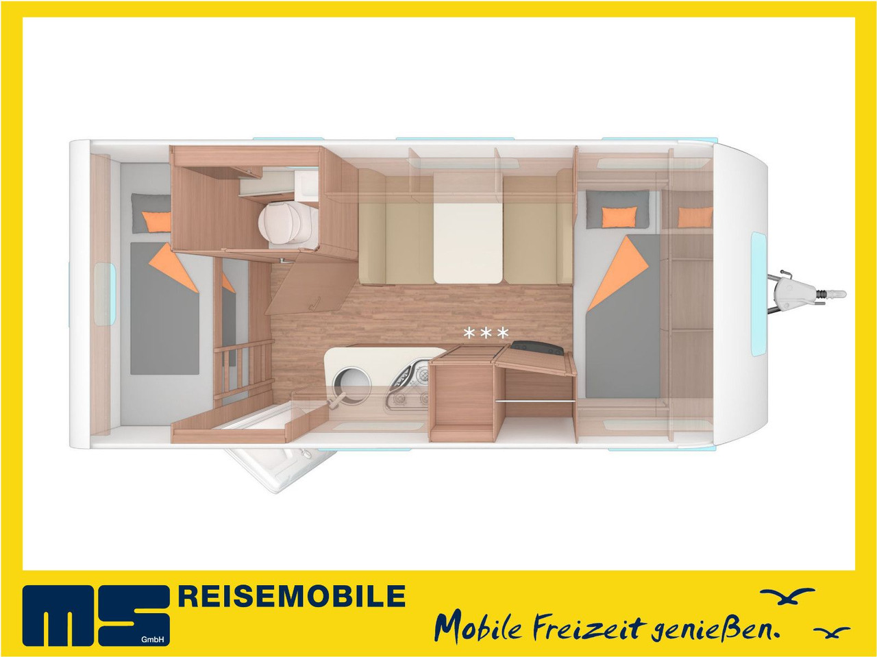 Weinsberg CARAONE 480 QDK / MODELL 2026 / ETAGENBETTEN - Caravane: photos 1 Weinsberg CARAONE 480 QDK / MODELL 2026 / ETAGENBETTEN - Caravane: photos 1