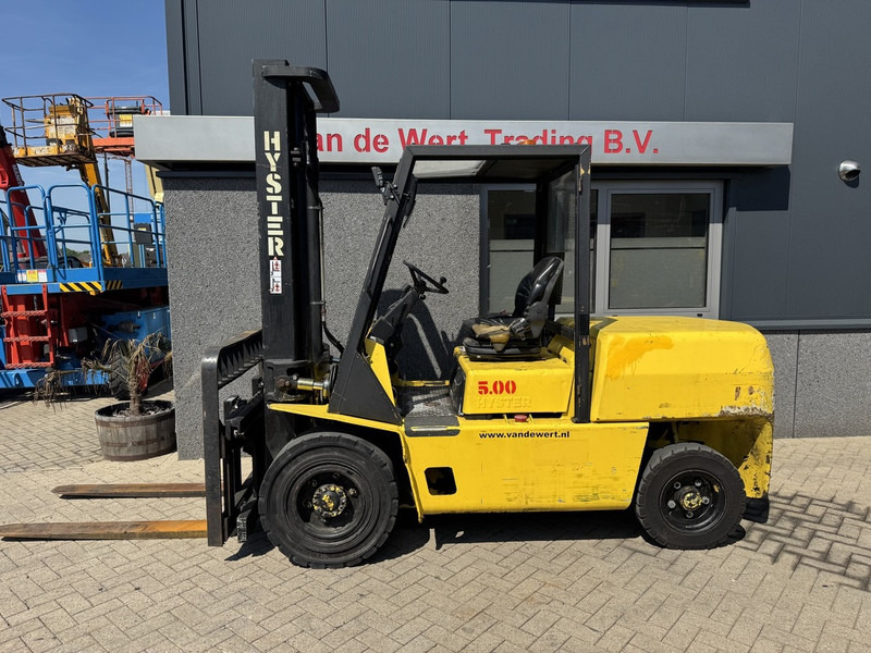 Hyster H5.00XL - Chariot élévateur diesel: photos 1 Hyster H5.00XL - Chariot élévateur diesel: photos 1
