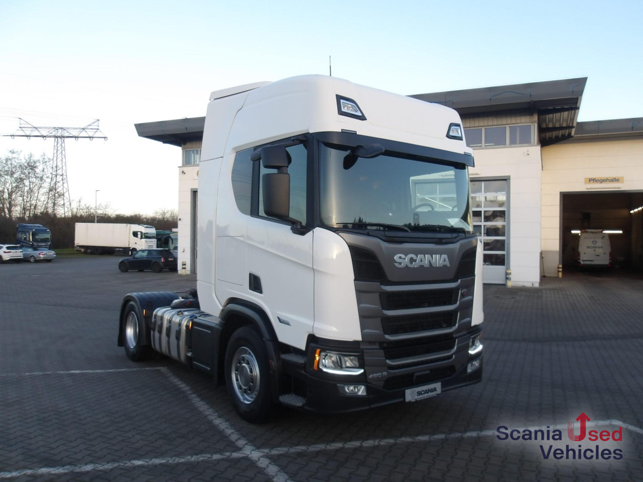 Tracteur routier SCANIA R 460 A4x2NA Schubbodenhydraulik: photos 10