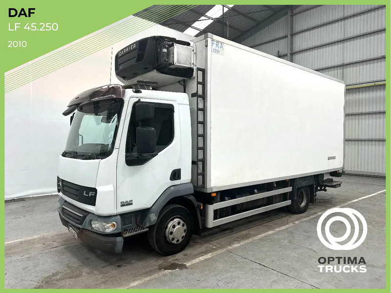 DAF LF 45 250 / VLEESHANGWERK/RAILS DE VIANDE/FLEISH BAHNEN - Camion frigorifique: photos 1 DAF LF 45 250 / VLEESHANGWERK/RAILS DE VIANDE/FLEISH BAHNEN - Camion frigorifique: photos 1