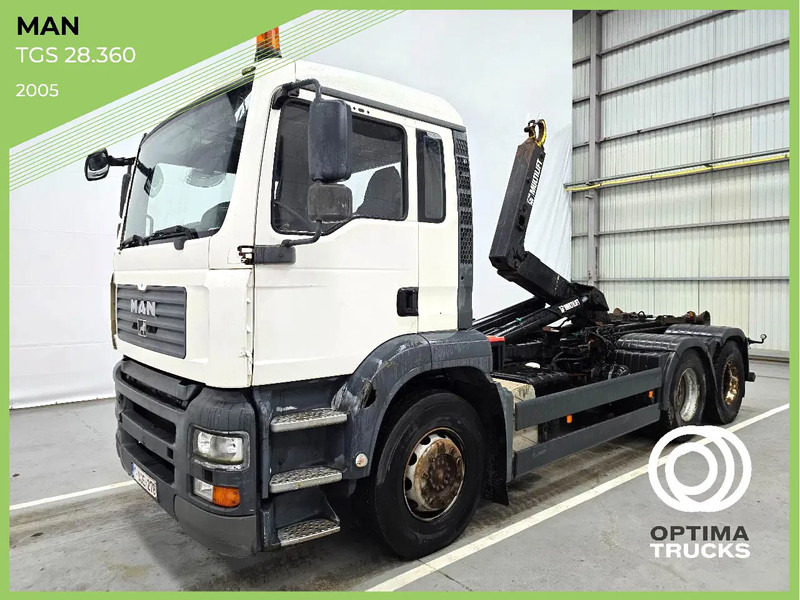 MAN TGS 28.360 6x2 / AIRCO / LIFTAS - Camion ampliroll: photos 1 MAN TGS 28.360 6x2 / AIRCO / LIFTAS - Camion ampliroll: photos 1
