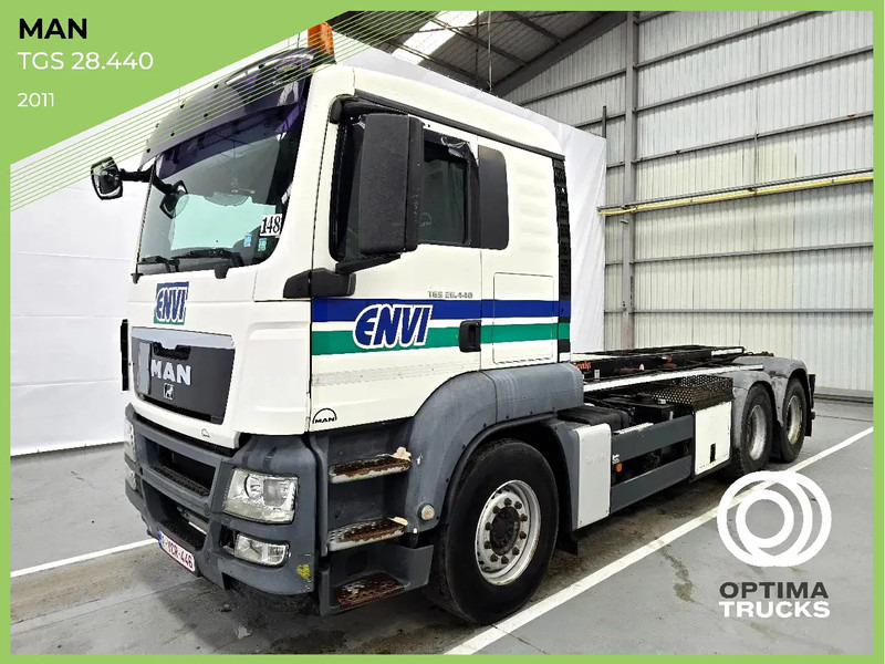 MAN TGS 28.440 6x2 / EURO 5 / AIRCO / LIFTAS / 10 roues - 10 tyres - Châssis cabine: photos 1 MAN TGS 28.440 6x2 / EURO 5 / AIRCO / LIFTAS / 10 roues - 10 tyres - Châssis cabine: photos 1