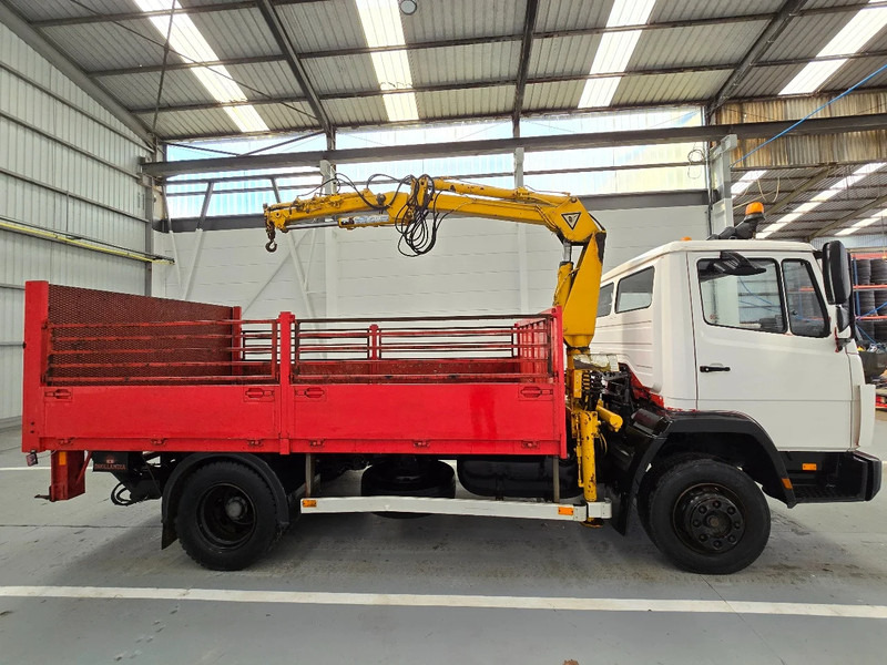 Mercedes-Benz E 1217 - BR 9 / LAMMES - BLATT - SPRING / EFFER KRAAN / DHOLLANDIA - Camion plateau, Camion grue: photos 4 Mercedes-Benz E 1217 - BR 9 / LAMMES - BLATT - SPRING / EFFER KRAAN / DHOLLANDIA - Camion plateau, Camion grue: photos 4