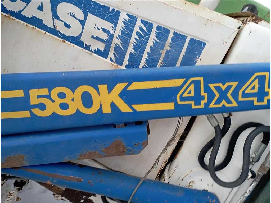 1990 CASE 580K TURBO WHEELED EXCAVATOR - Pelle sur pneus: photos 4 1990 CASE 580K TURBO WHEELED EXCAVATOR - Pelle sur pneus: photos 4