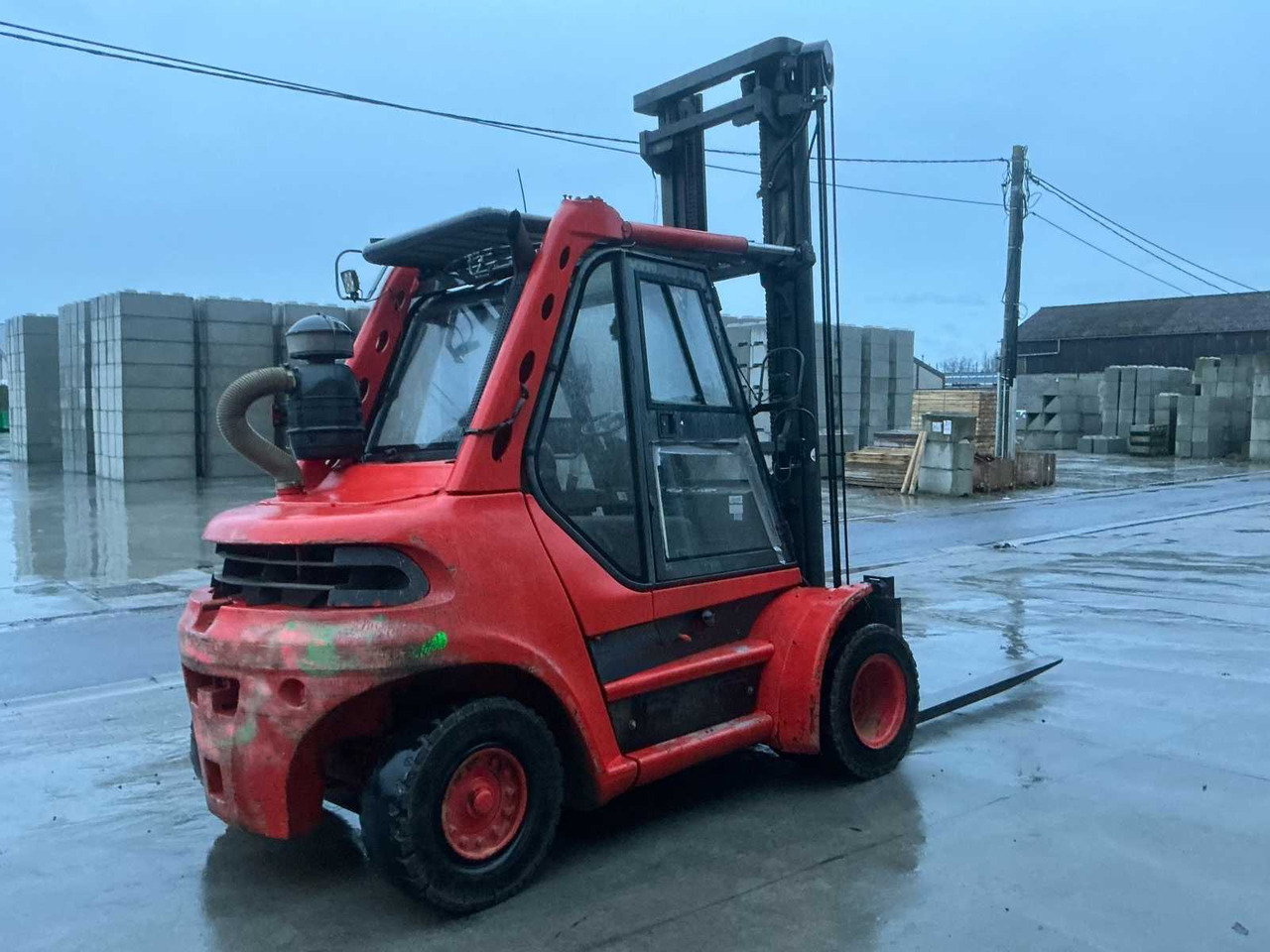 1997 LINDE H80D FORKLIFT - Chariot élévateur: photos 5 1997 LINDE H80D FORKLIFT - Chariot élévateur: photos 5