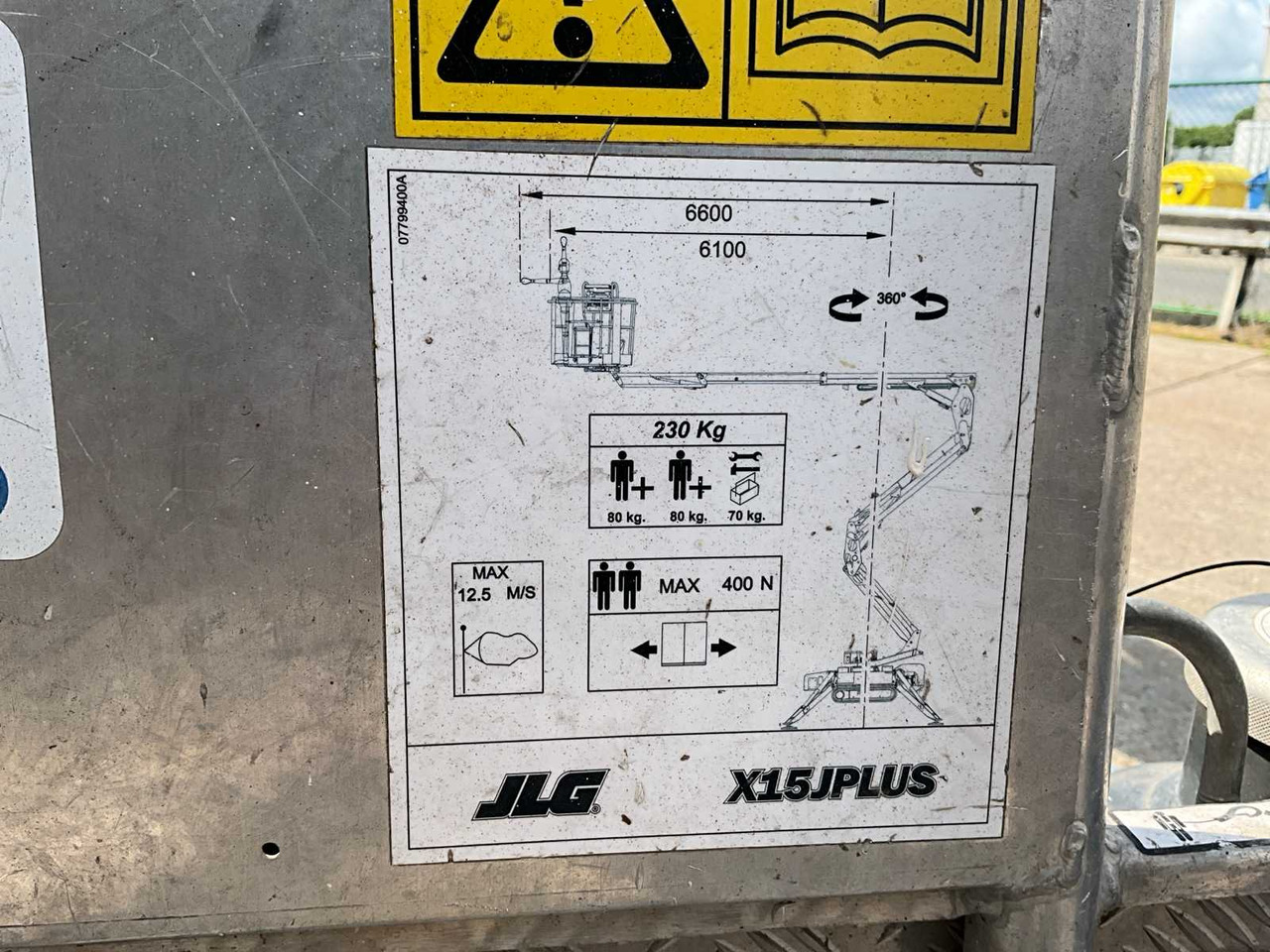 Nacelle 2018 JLG X15JP SPIDER LIFT: photos 11