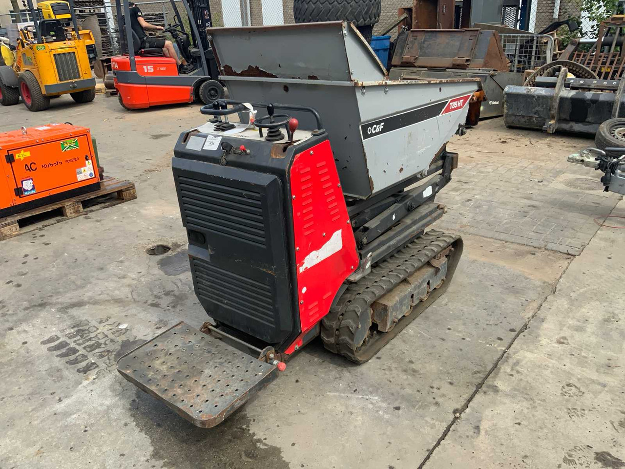2020 C&F T85 HT TRAKER TRACKED DUMPER - Mini tombereau: photos 4 2020 C&F T85 HT TRAKER TRACKED DUMPER - Mini tombereau: photos 4