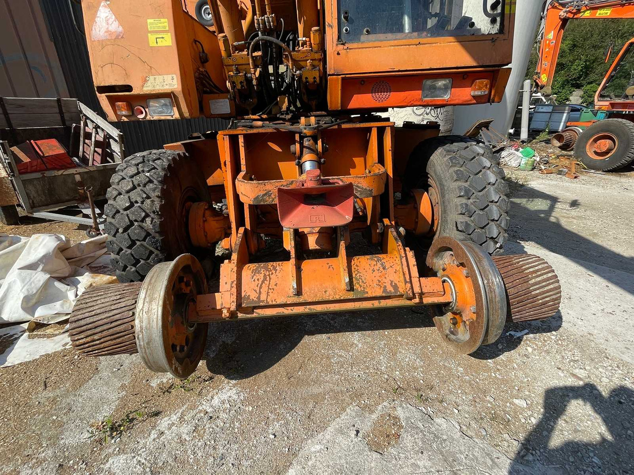 Pelle sur pneus CASE - 1992 - 688P - WHEELED EXCAVATOR: photos 8 Pelle sur pneus CASE - 1992 - 688P - WHEELED EXCAVATOR: photos 8