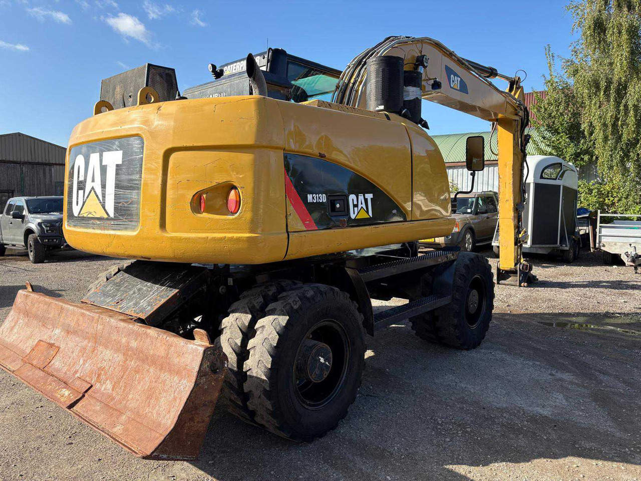 Caterpillar M313D - Pelle sur chenille: photos 4 Caterpillar M313D - Pelle sur chenille: photos 4