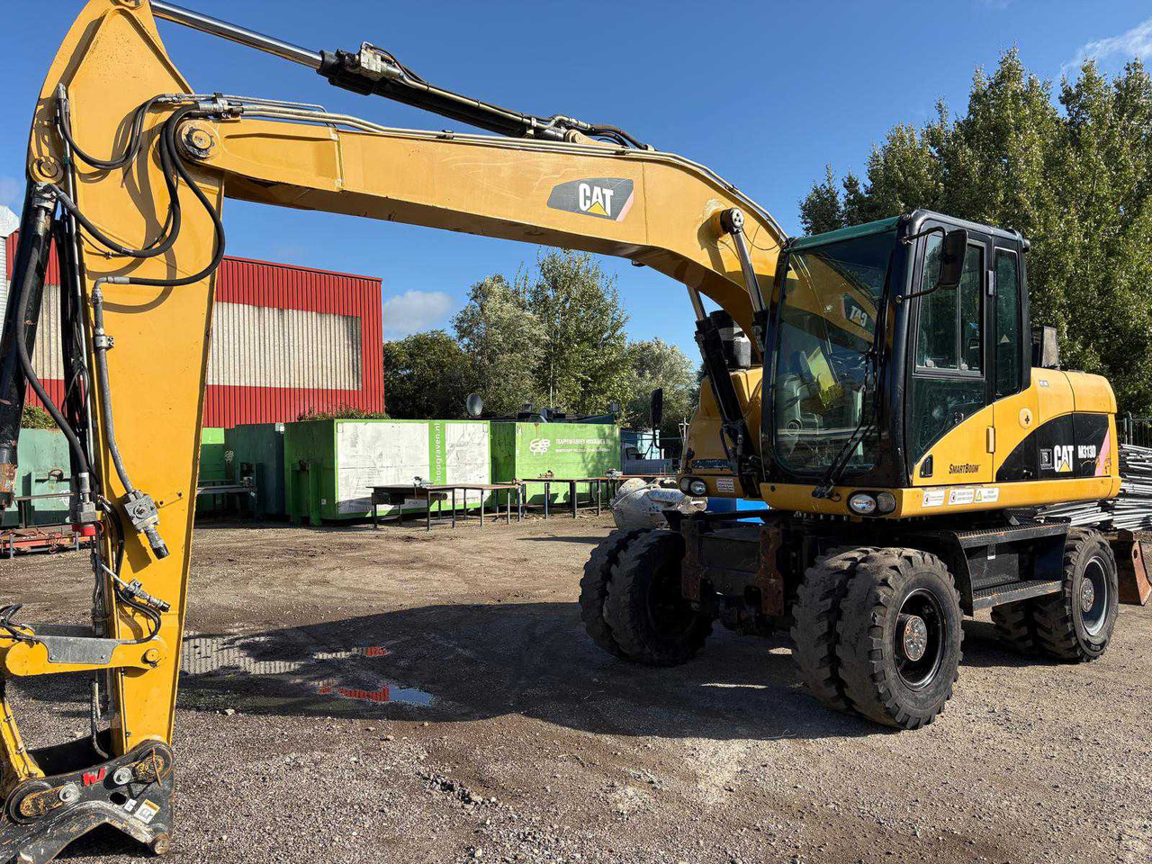 Caterpillar M313D - Pelle sur chenille: photos 2 Caterpillar M313D - Pelle sur chenille: photos 2
