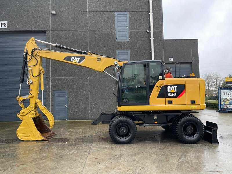Caterpillar M314F - Pelle sur pneus: photos 1 Caterpillar M314F - Pelle sur pneus: photos 1
