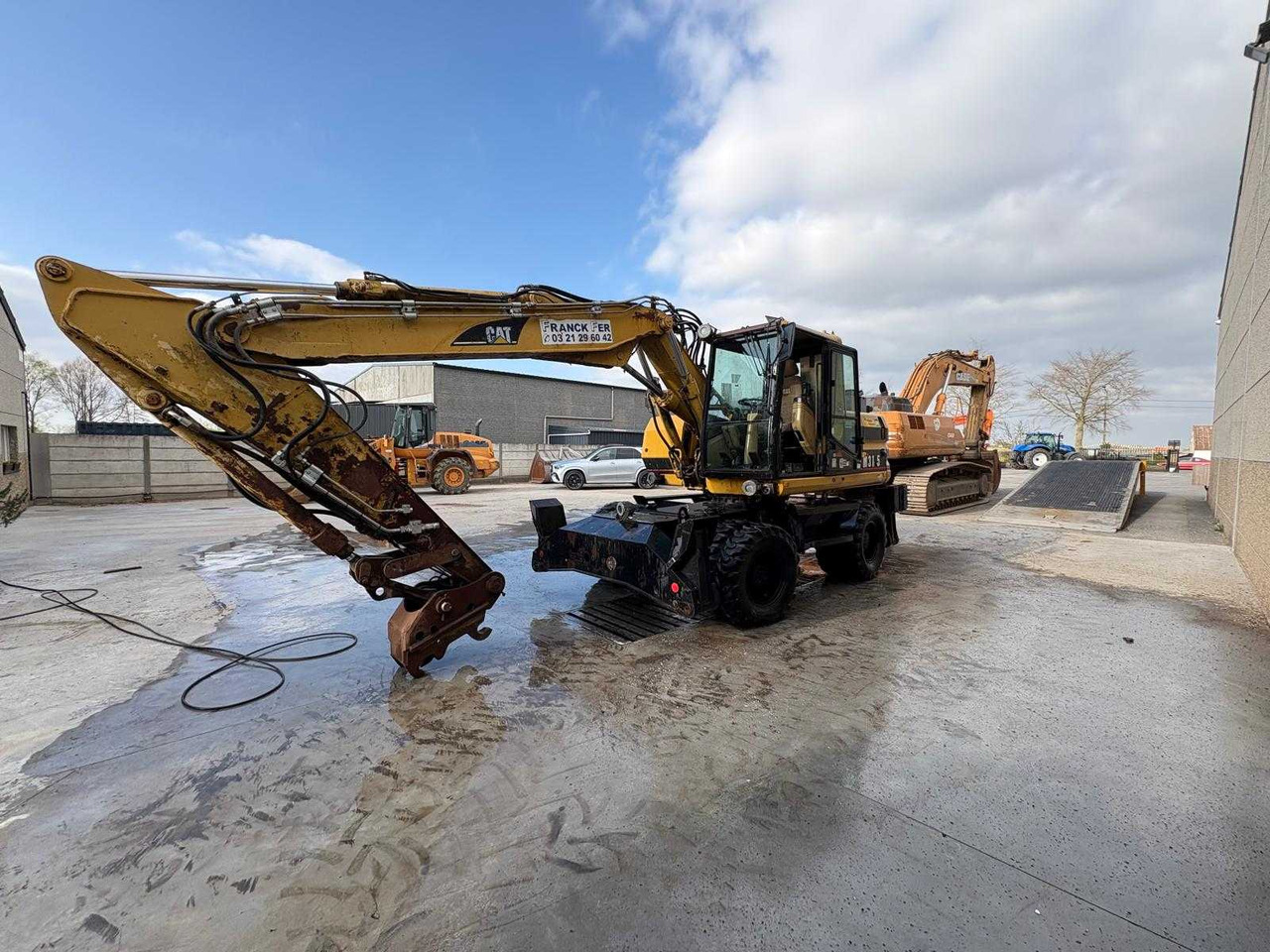 Caterpillar M315 - Pelle sur pneus: photos 4 Caterpillar M315 - Pelle sur pneus: photos 4