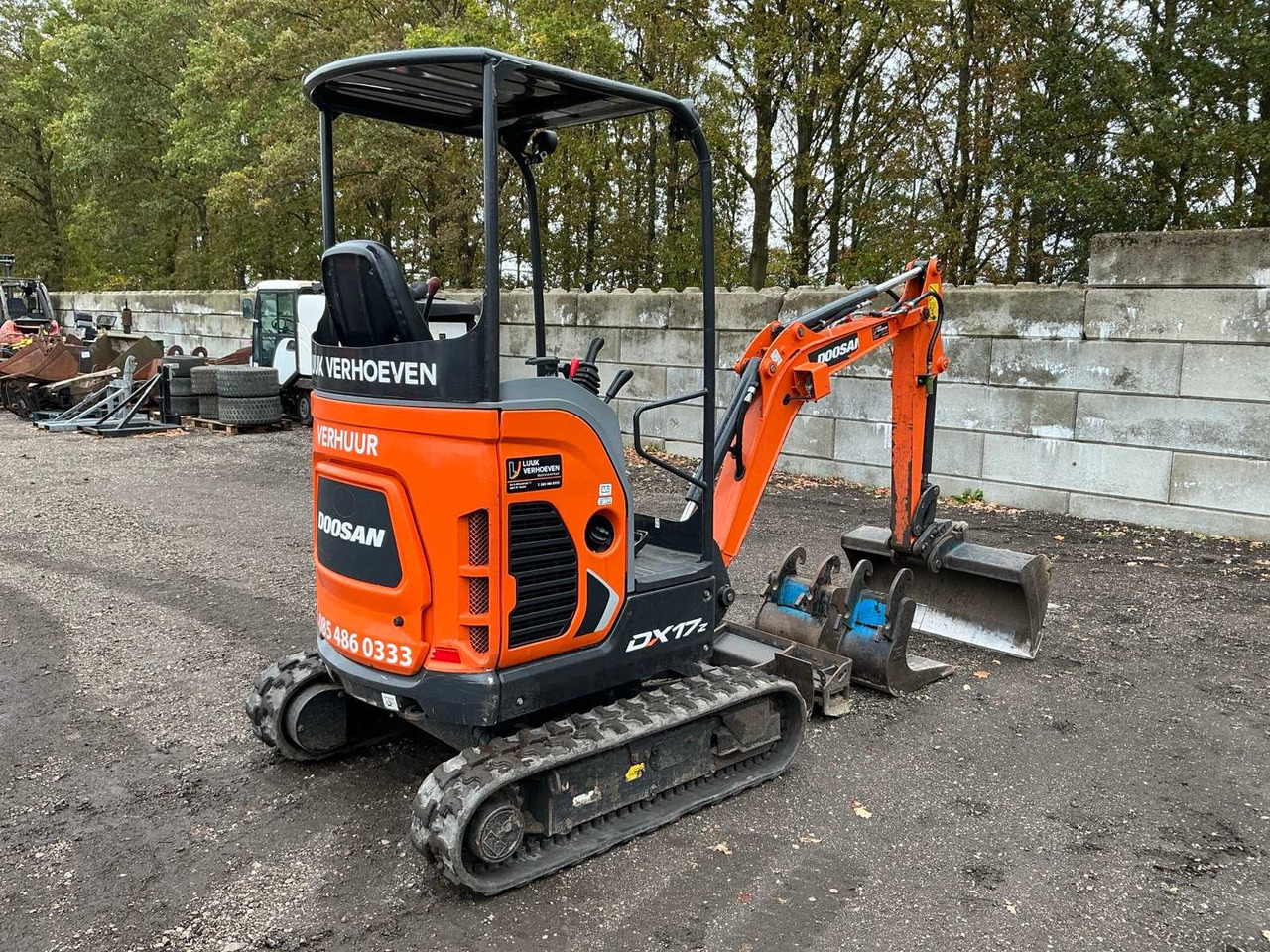 Doosan 2022 DOOSAN DX17Z MINI EXCAVATOR - Mini pelle: photos 5 Doosan 2022 DOOSAN DX17Z MINI EXCAVATOR - Mini pelle: photos 5