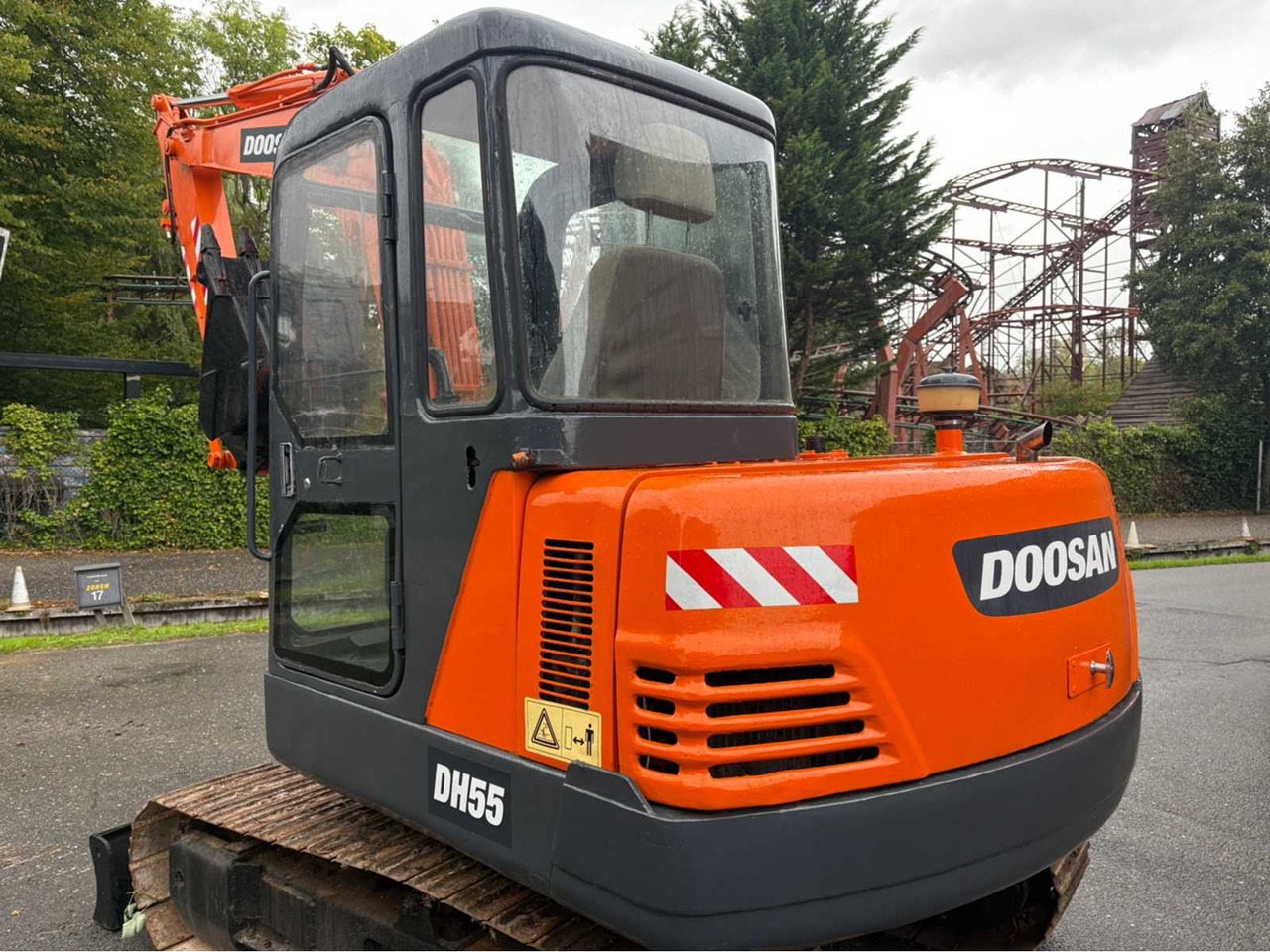 Doosan DH55-V - Pelle sur chenille: photos 5 Doosan DH55-V - Pelle sur chenille: photos 5