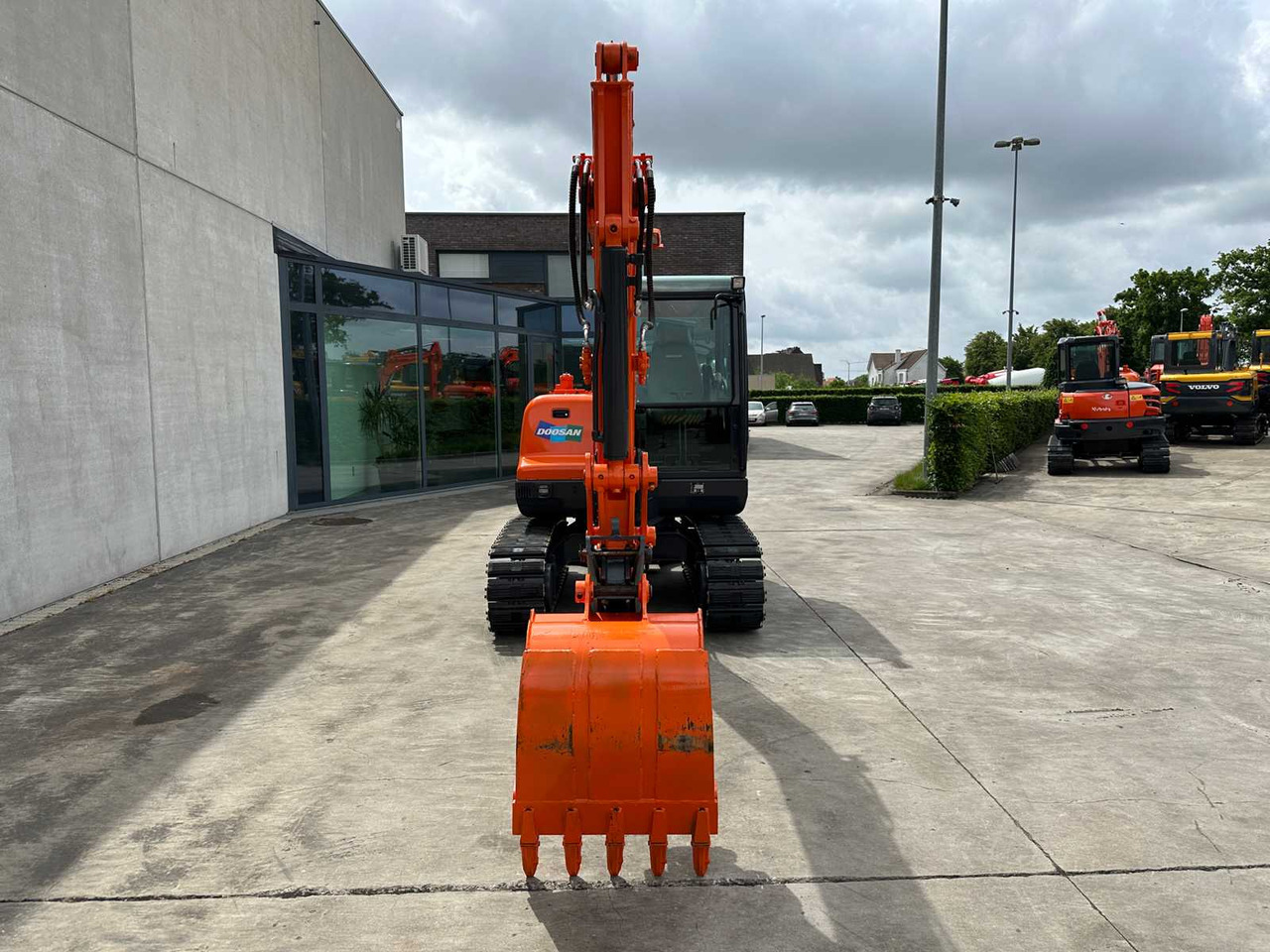 Doosan DX55-9C - Pelle sur chenille: photos 2 Doosan DX55-9C - Pelle sur chenille: photos 2