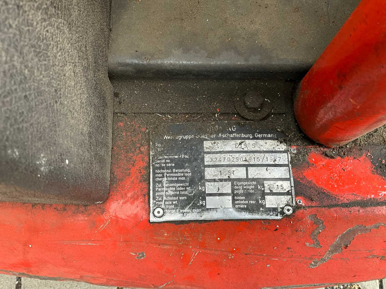 FORKLIFT LINDE - 15 E S - Chariot élévateur: photos 4 FORKLIFT LINDE - 15 E S - Chariot élévateur: photos 4