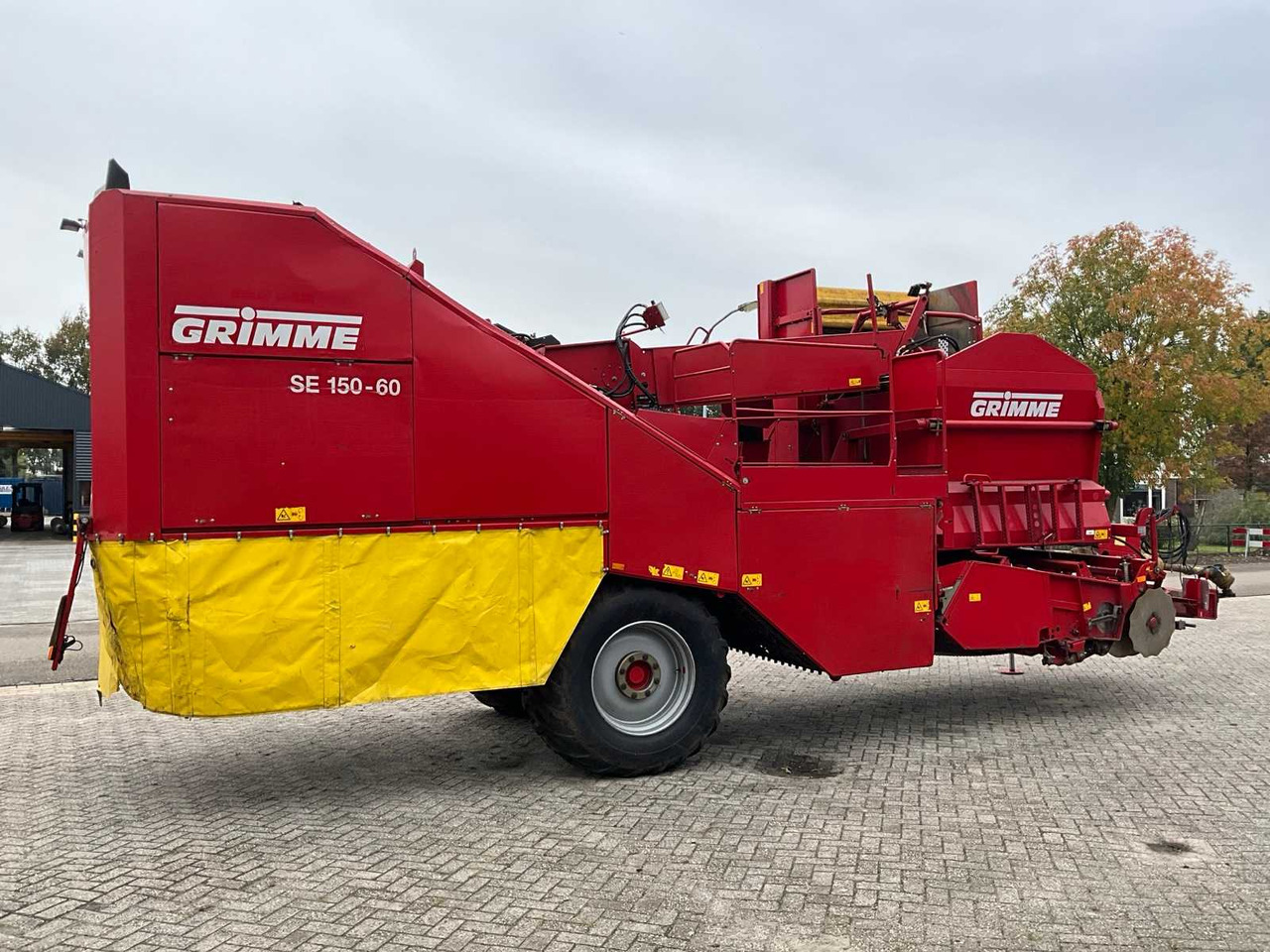 Grimme SE 150-60 - Arracheuse de pommes de terre: photos 5 Grimme SE 150-60 - Arracheuse de pommes de terre: photos 5