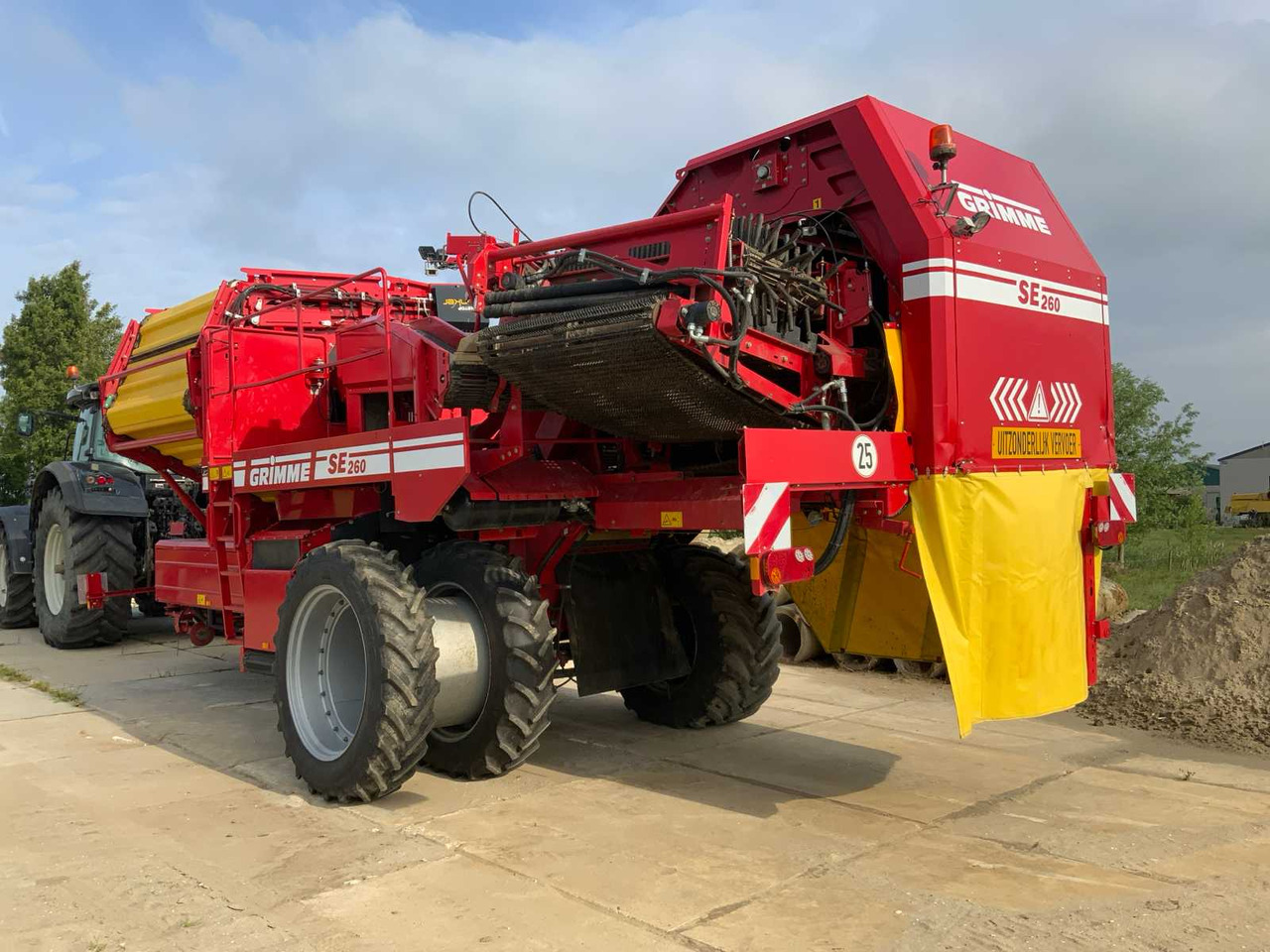 Grimme SE250 - Arracheuse de pommes de terre: photos 4 Grimme SE250 - Arracheuse de pommes de terre: photos 4