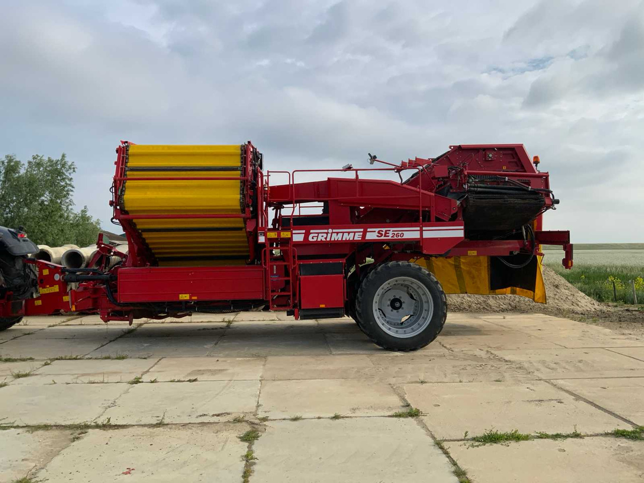 Grimme SE250 - Arracheuse de pommes de terre: photos 3 Grimme SE250 - Arracheuse de pommes de terre: photos 3
