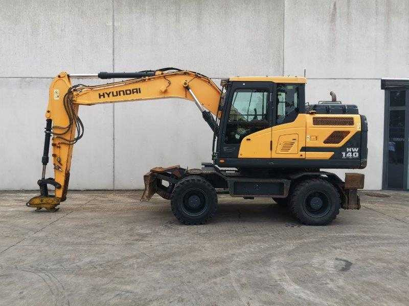 Hyundai HW140 - Pelle sur pneus: photos 2 Hyundai HW140 - Pelle sur pneus: photos 2