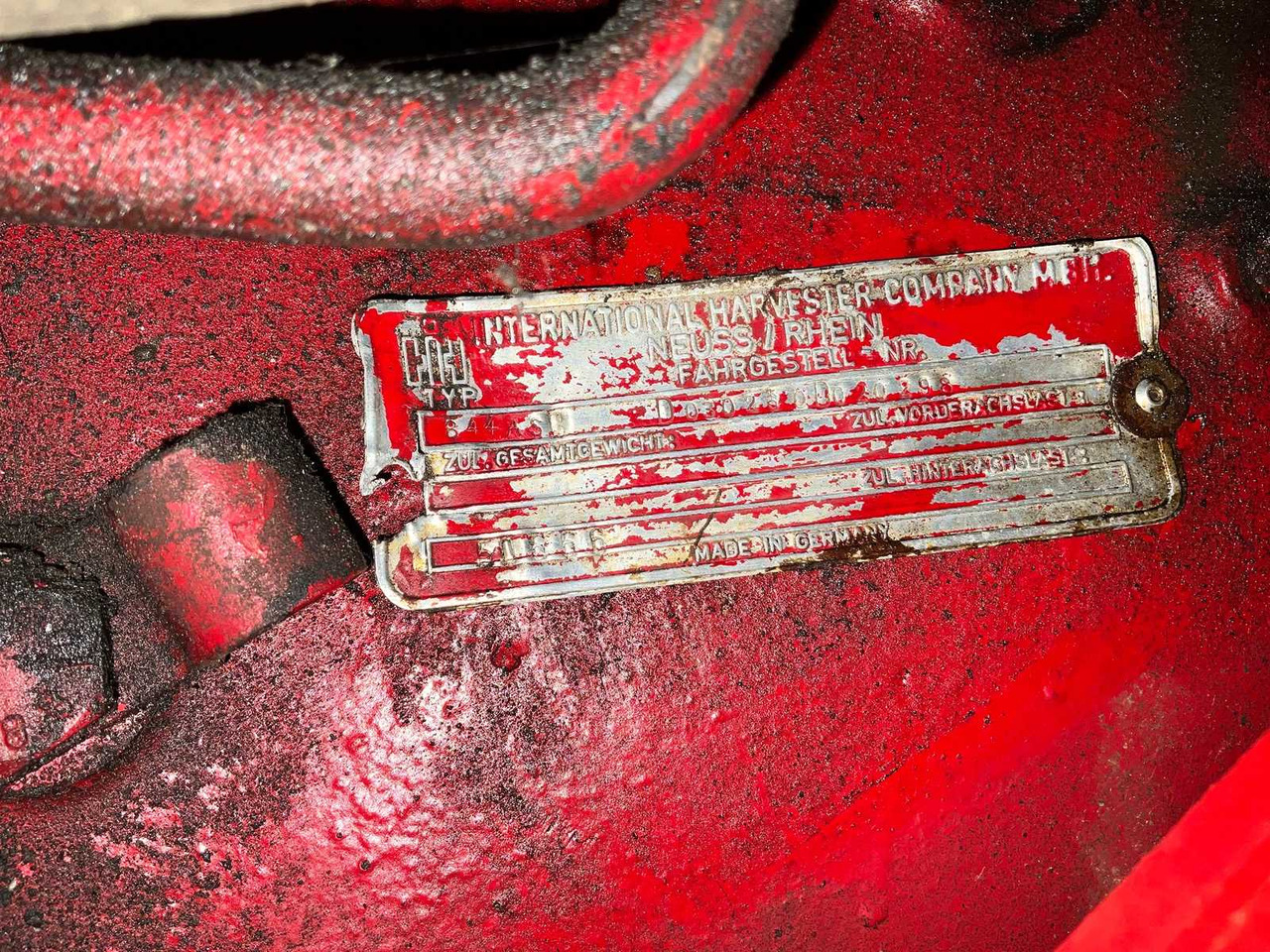 Tracteur agricole International 844AS: photos 29 Tracteur agricole International 844AS: photos 29