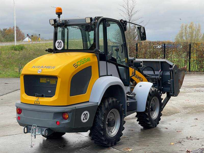 KRAMER - 5055E - WHEEL LOADER - 2020 - Chargeuse compacte sur chenilles: photos 5 KRAMER - 5055E - WHEEL LOADER - 2020 - Chargeuse compacte sur chenilles: photos 5
