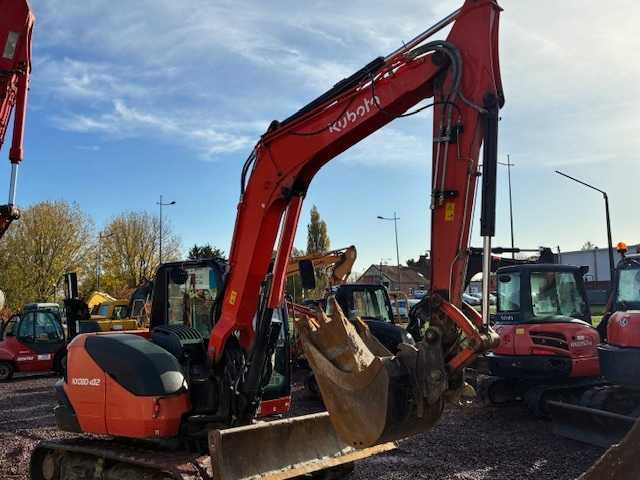 Pelle KUBOTA KX 080 MIDI CRAWLER EXCAVATOR 8 TON: photos 1