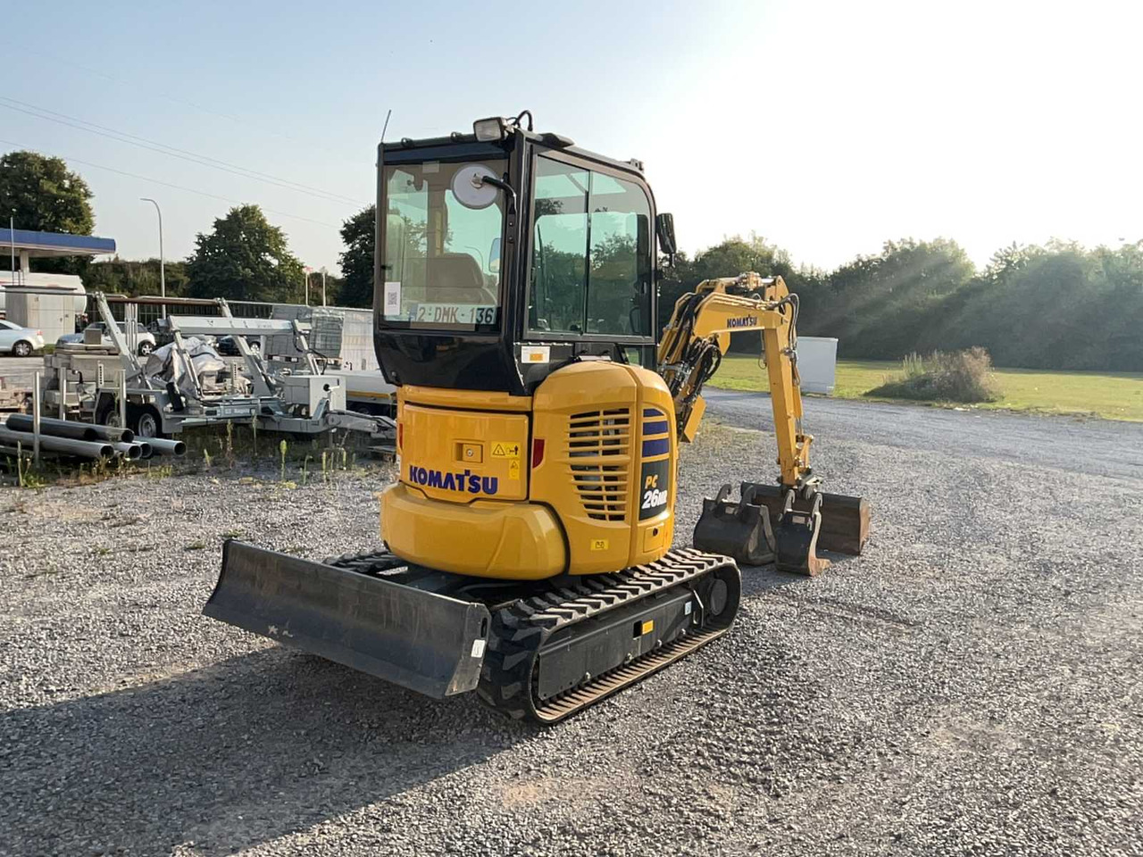 Komatsu PC-26MR-5 - Mini pelle: photos 5 Komatsu PC-26MR-5 - Mini pelle: photos 5
