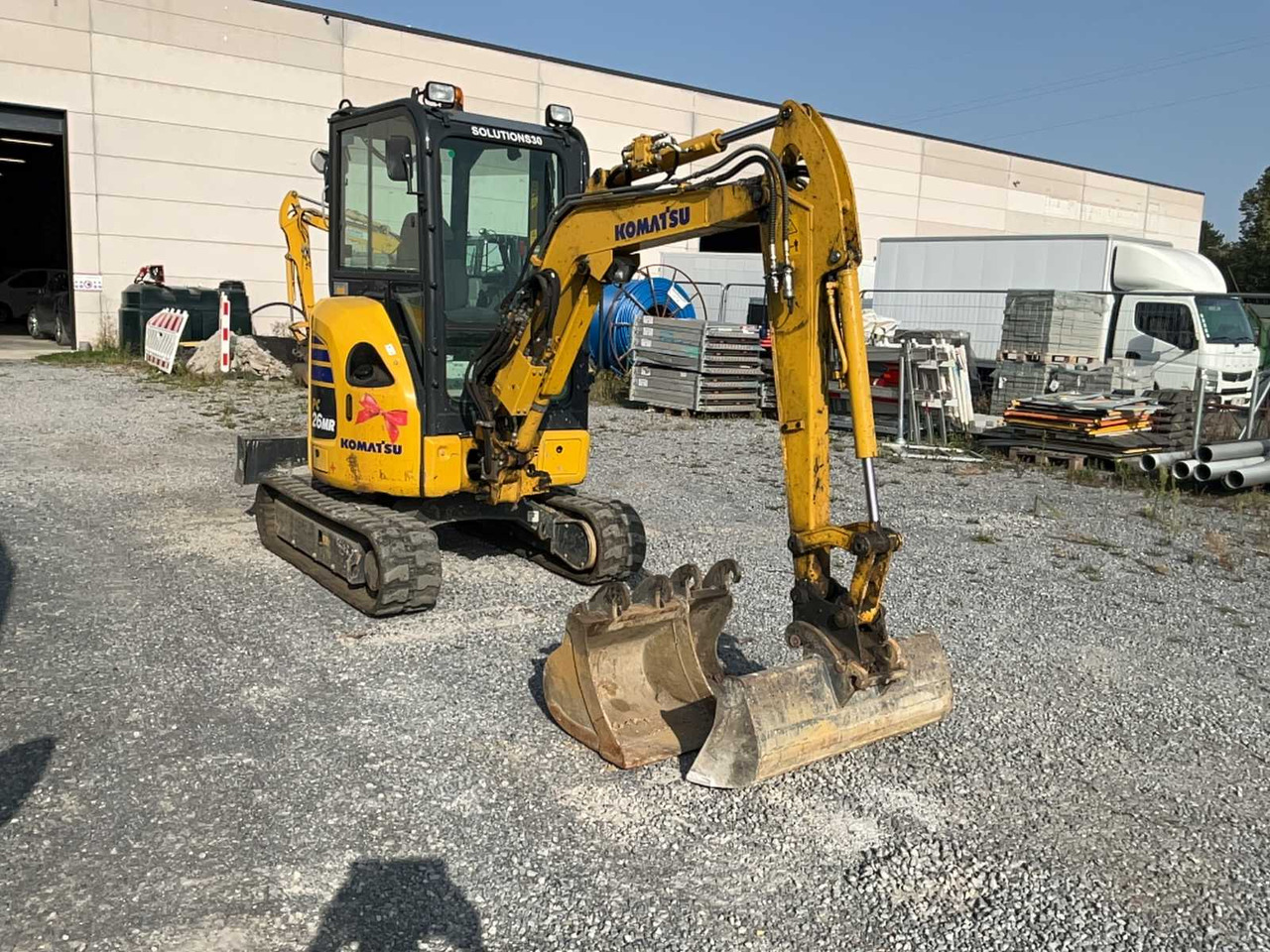 Komatsu PC26MR-5 - Mini pelle: photos 3 Komatsu PC26MR-5 - Mini pelle: photos 3