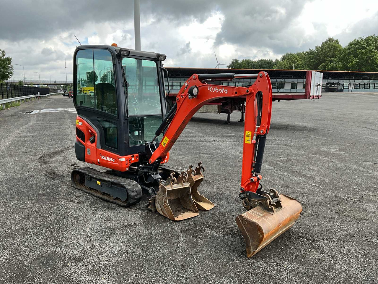 Mini pelle Kubota KX019-4: photos 7