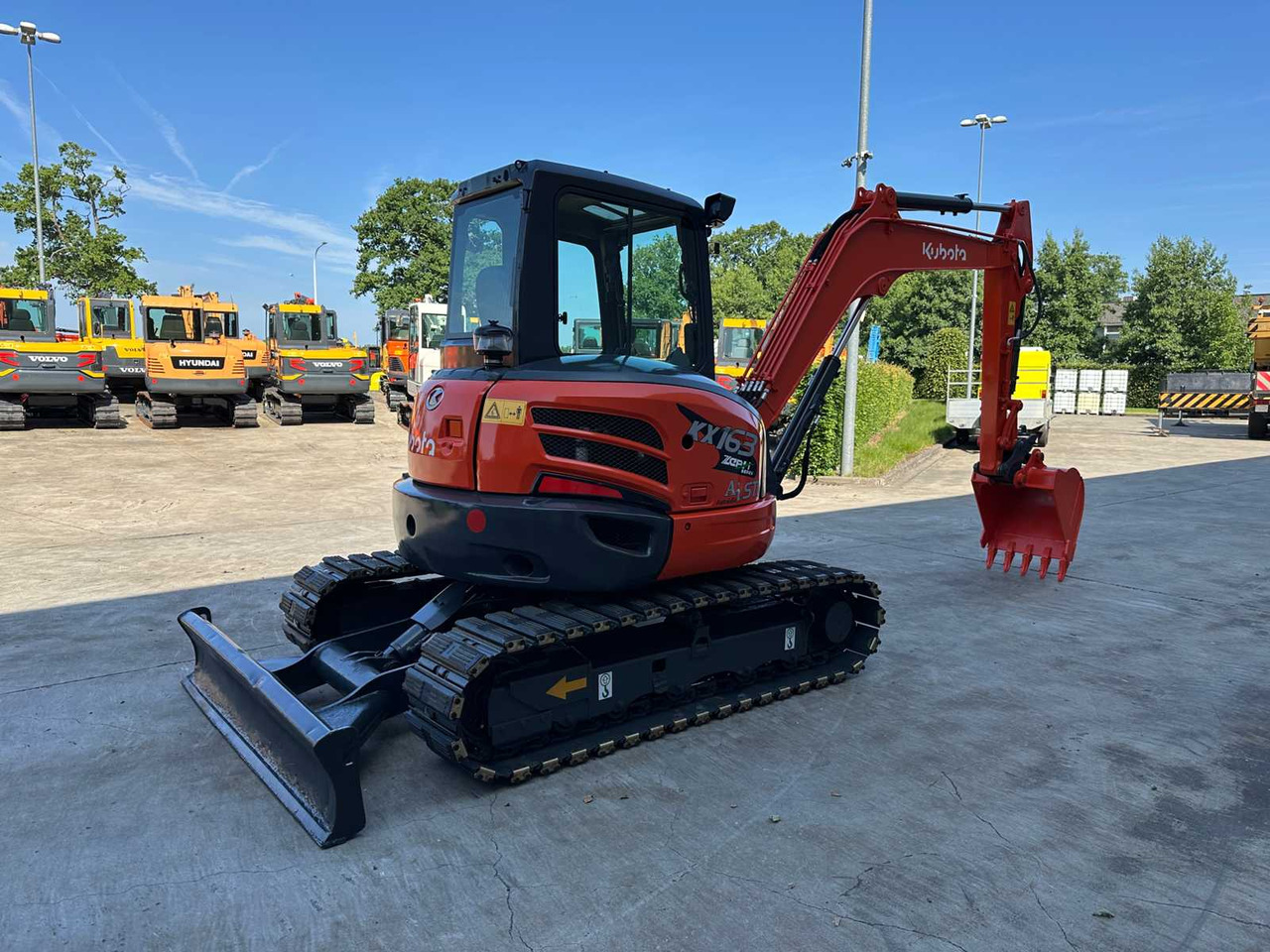 Kubota KX163-5 - Pelle sur chenille: photos 4 Kubota KX163-5 - Pelle sur chenille: photos 4