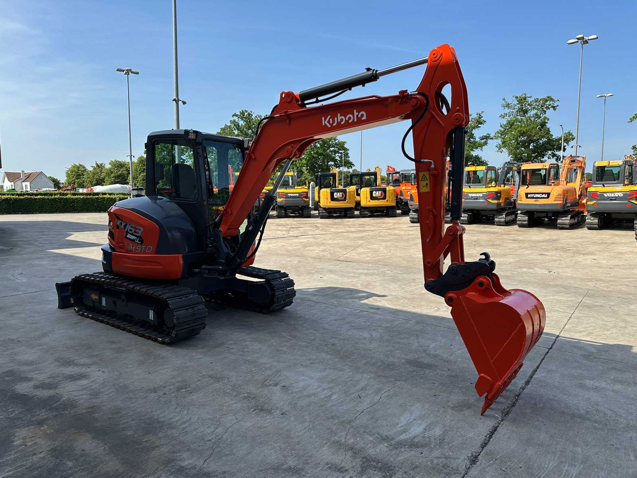 Kubota KX163-5 - Pelle sur chenille: photos 3 Kubota KX163-5 - Pelle sur chenille: photos 3