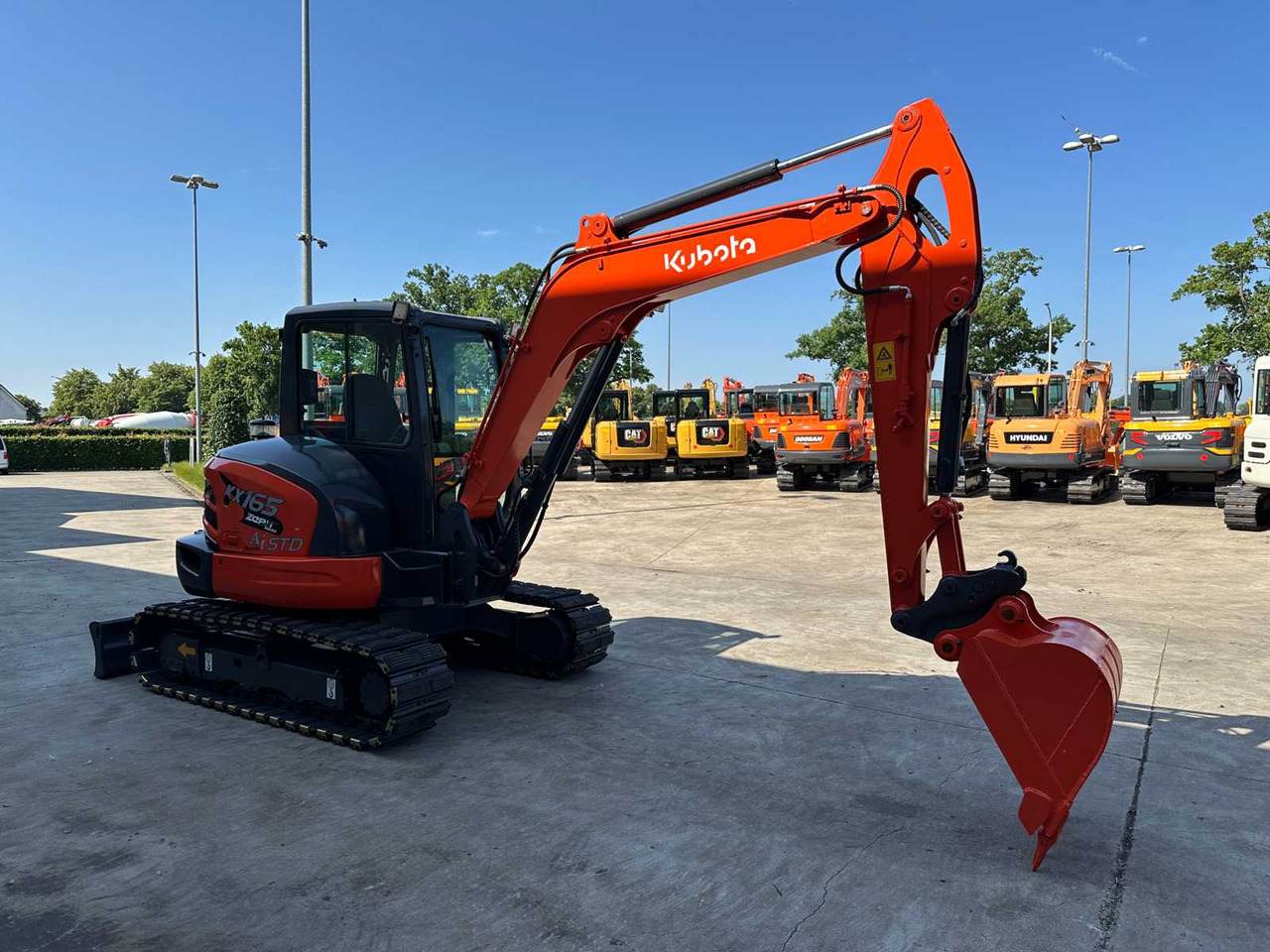 Kubota KX165-5 - Pelle sur chenille: photos 3 Kubota KX165-5 - Pelle sur chenille: photos 3