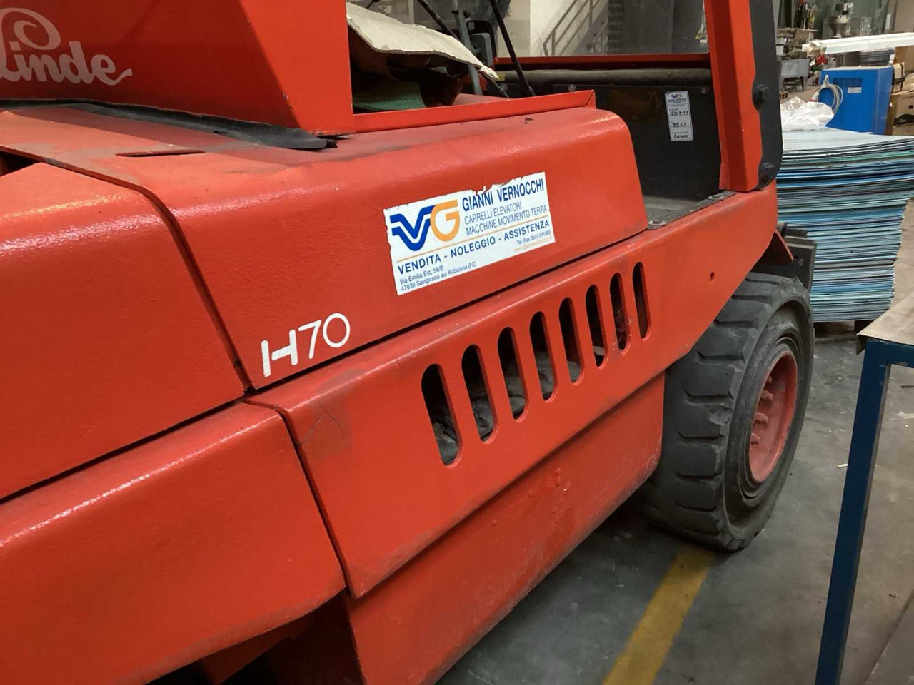 Chariot élévateur LINDE H70 FORKLIFTS: photos 6