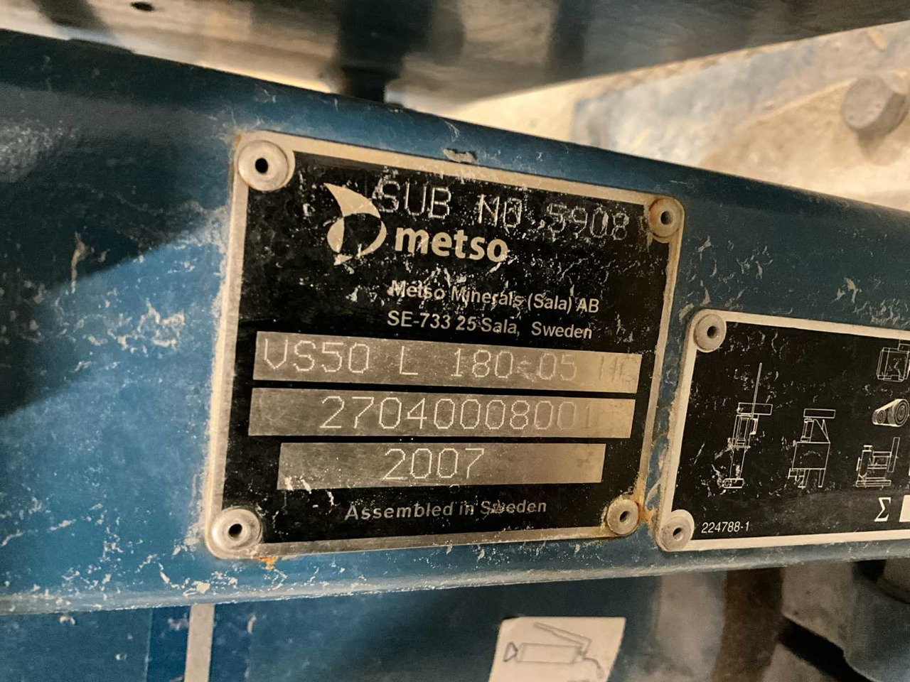 METSO VS50 L180 05 HC - Epandeurs: photos 5 METSO VS50 L180 05 HC - Epandeurs: photos 5
