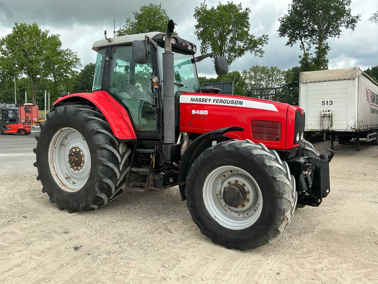 Massey Ferguson 6495 Dynashift - Tracteur agricole: photos 3 Massey Ferguson 6495 Dynashift - Tracteur agricole: photos 3