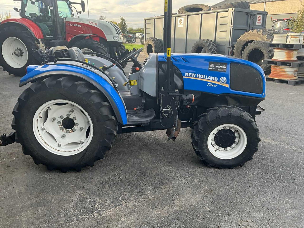 New Holland T3.60F - Micro tracteur: photos 4 New Holland T3.60F - Micro tracteur: photos 4