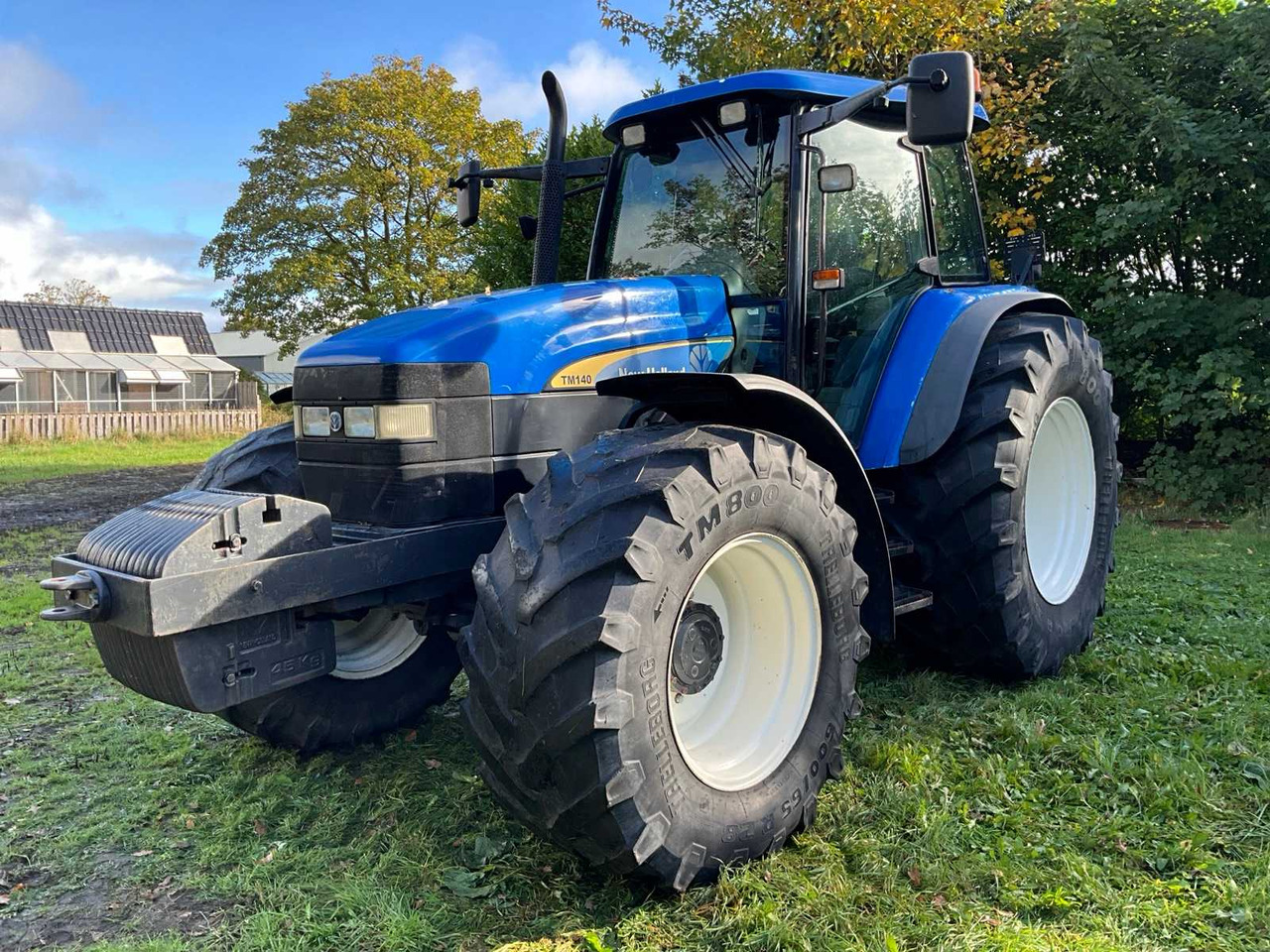 New holland TM140 - Tracteur agricole: photos 2 New holland TM140 - Tracteur agricole: photos 2