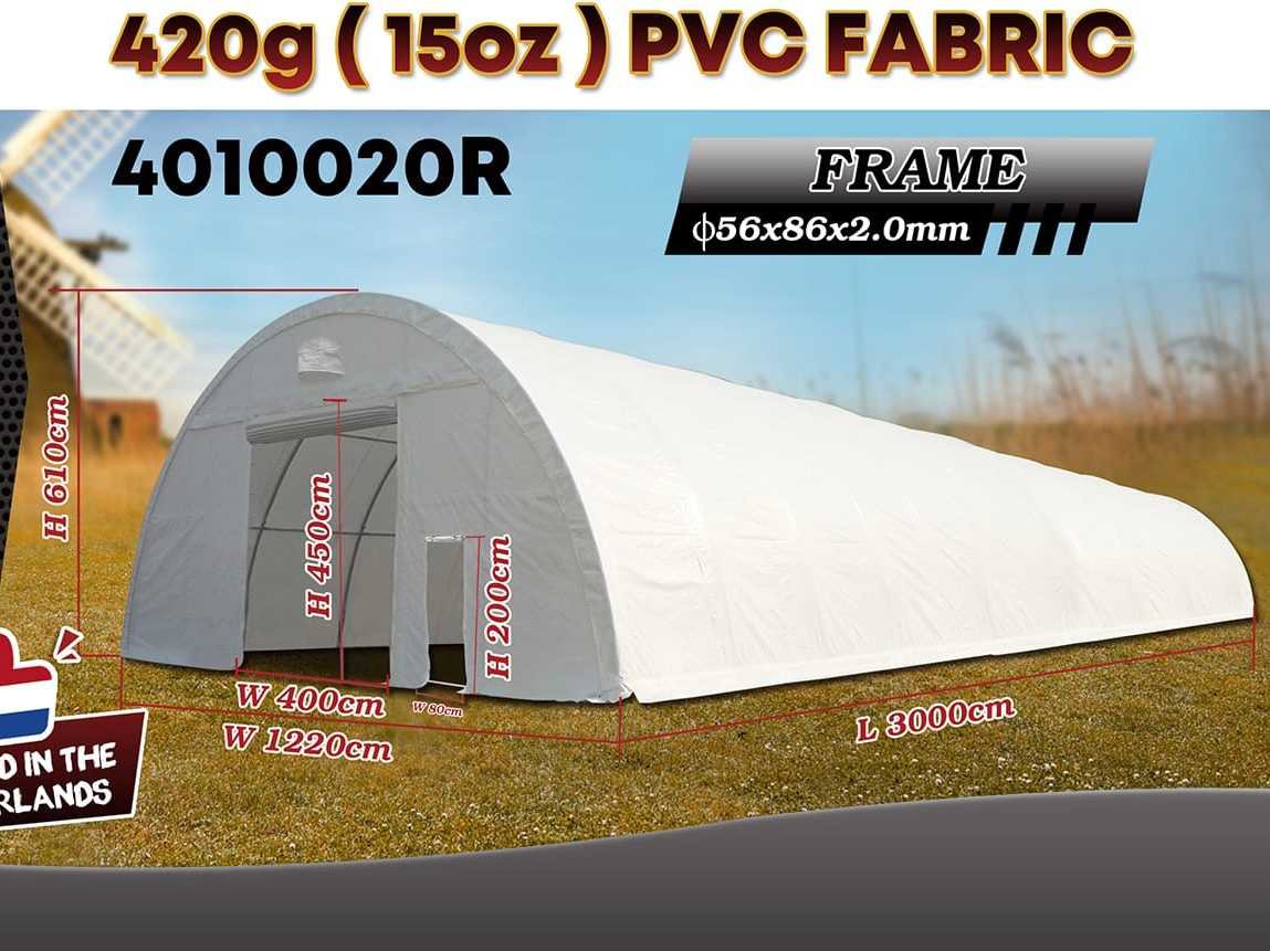 Rhino-Cross-Shelter 4010020R 30x12,2x6,1 m - Cuve de stockage: photos 2 Rhino-Cross-Shelter 4010020R 30x12,2x6,1 m - Cuve de stockage: photos 2