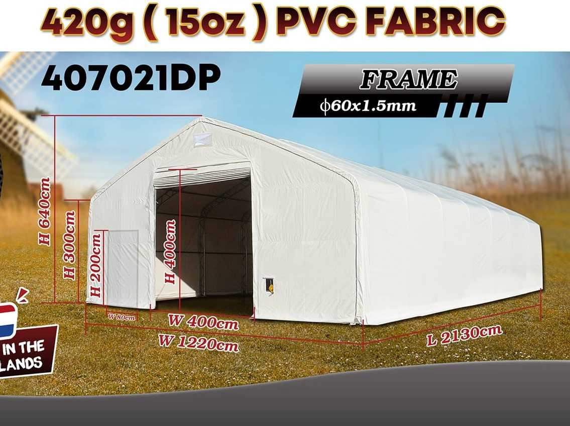 Rhino-Cross-Shelter 407021DP 21,3x12,2x6,4 m - Cuve de stockage: photos 2 Rhino-Cross-Shelter 407021DP 21,3x12,2x6,4 m - Cuve de stockage: photos 2