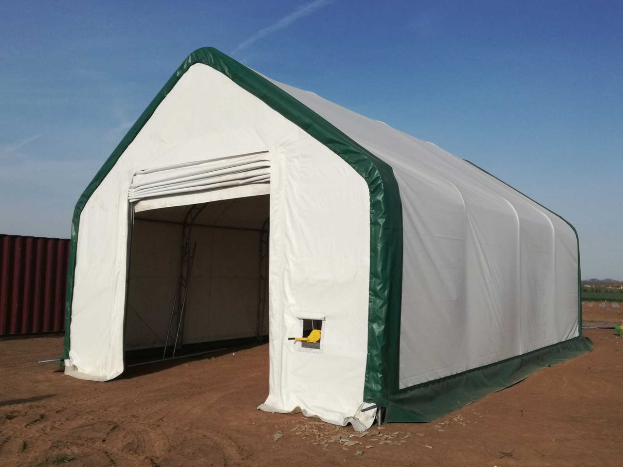 Rhino-Cross-Shelter 5020023DP - 61x15,25x7,015 m - Cuve de stockage: photos 5 Rhino-Cross-Shelter 5020023DP - 61x15,25x7,015 m - Cuve de stockage: photos 5