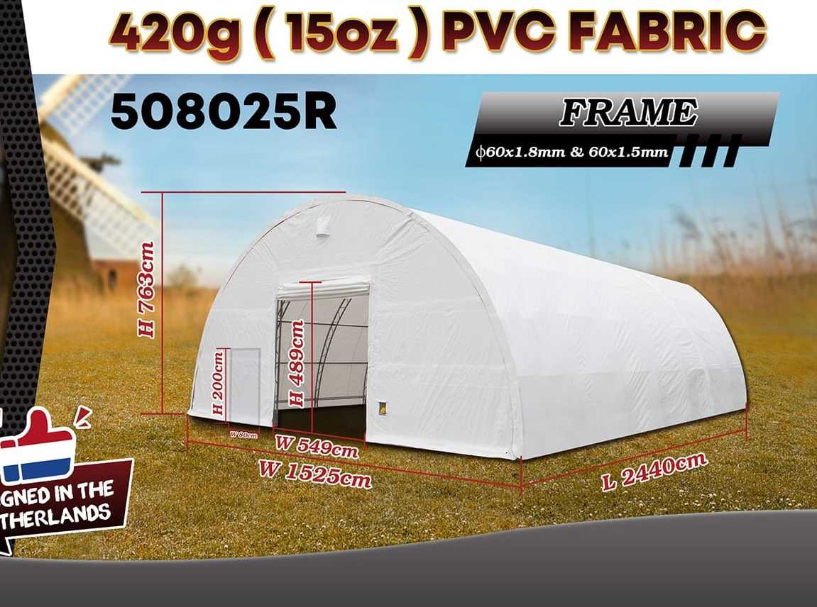 Rhino-Cross-Shelter 508025R - 24,4x15,25x7,625 m - Cuve de stockage: photos 2 Rhino-Cross-Shelter 508025R - 24,4x15,25x7,625 m - Cuve de stockage: photos 2