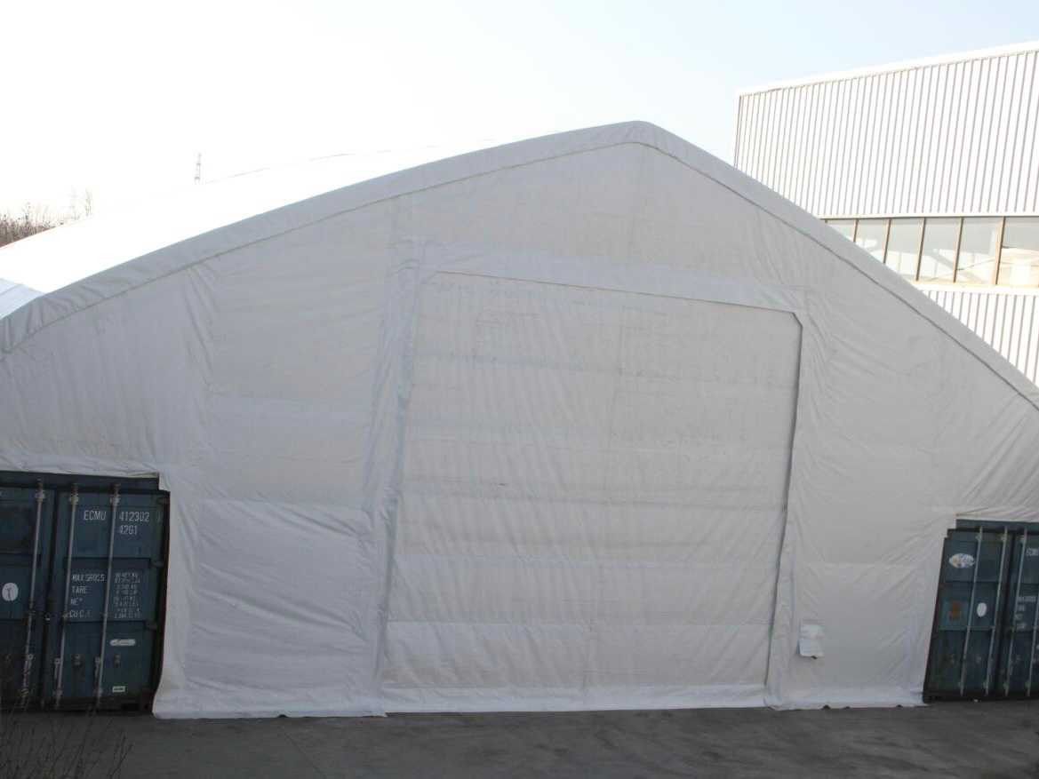 Rhino-Cross-Shelter C5040SP - 12x15,25x4,72 m - Cuve de stockage: photos 2 Rhino-Cross-Shelter C5040SP - 12x15,25x4,72 m - Cuve de stockage: photos 2