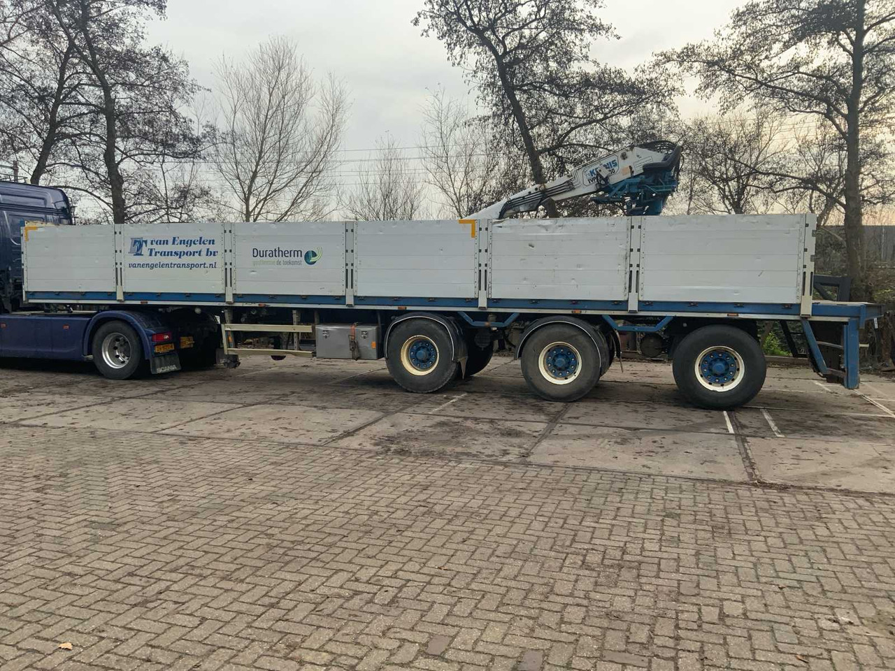 2008 KNOWLEDGE PACTON TPD.348.C-B SEMI-TRAILER WITH KNOWLEDGE CRANE - Semi-remorque: photos 4 2008 KNOWLEDGE PACTON TPD.348.C-B SEMI-TRAILER WITH KNOWLEDGE CRANE - Semi-remorque: photos 4